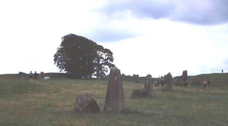 Avebury - Teil des Steinkreises