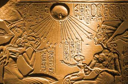 Echnaton und Nofretete