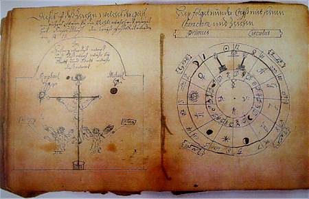 Schautafeln in der Burg