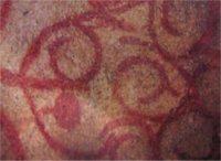 Deckenmalerei im Hypogeum