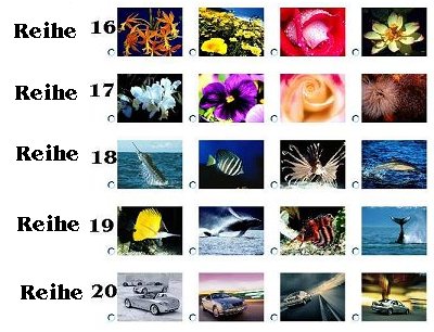 Bitte w&auml;hlen Sie Ihr Postkartenmotiv durch Anklicken der Punkte auf der rechten Seite!