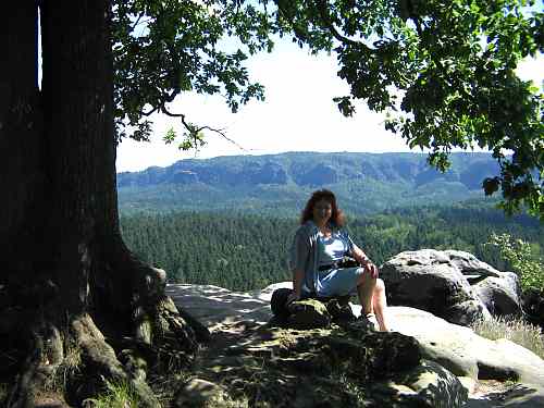 Platz oberhalb der Himmelsleiter