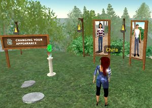 Hier w&auml;hlen Sie  Ihr erstes Aussehen aus.