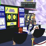 Gl&uuml;cksspiele und camping-Chair im Casino